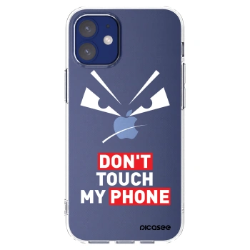 Picasee husă transparentă din silicon pentru Apple iPhone 12 mini - Evil Eye - Transparent