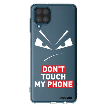 Picasee husă transparentă din silicon pentru Samsung Galaxy A12 A125F - Evil Eye - Transparent