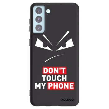 Picasee husă neagră din silicon pentru Samsung Galaxy S21+ 5G G996F - Evil Eye - Transparent