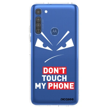 Husă pentru Motorola Moto G8 - Evil Eye - Transparent