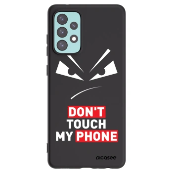 Picasee husă neagră din silicon pentru Samsung Galaxy A72 A725F - Evil Eye - Transparent