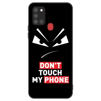 Husă pentru Samsung Galaxy A21s - Evil Eye - Transparent