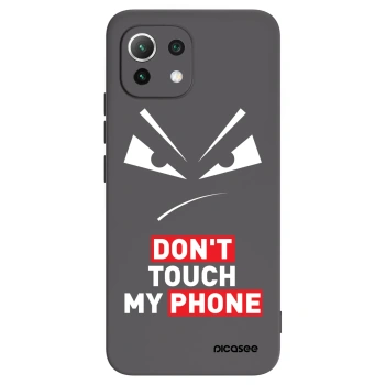 Picasee husă neagră din silicon pentru Xiaomi Mi 11 Lite - Evil Eye - Transparent