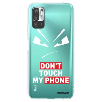 Picasee husă transparentă din silicon pentru Xiaomi Redmi Note 10 5G - Evil Eye - Transparent