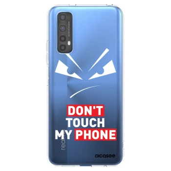 Picasee husă transparentă din silicon pentru Realme 7 - Evil Eye - Transparent