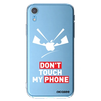 Picasee husă transparentă din silicon pentru Apple iPhone XR - Evil Eye - Transparent