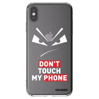 Picasee husă transparentă din silicon pentru Apple iPhone XS Max - Evil Eye - Transparent