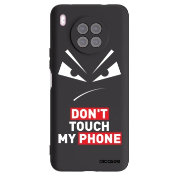 Picasee husă neagră din silicon pentru Huawei Nova 8i - Evil Eye - Transparent