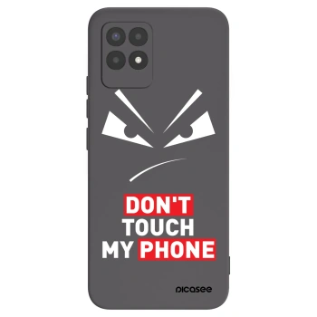 Picasee husă neagră din silicon pentru Realme 8i - Evil Eye - Transparent