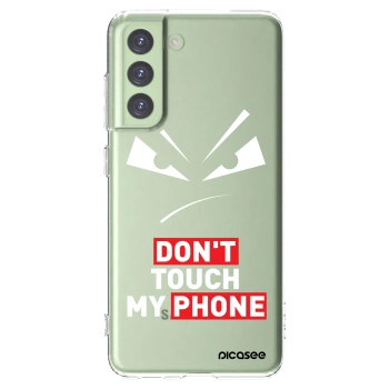 Picasee husă transparentă din silicon pentru Samsung Galaxy S21 FE 5G - Evil Eye - Transparent