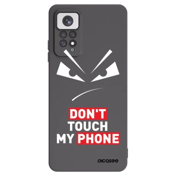 Picasee husă neagră din silicon pentru Xiaomi Redmi Note 11 - Evil Eye - Transparent