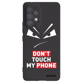 Picasee husă neagră din silicon pentru Samsung Galaxy A53 5G A536 - Evil Eye - Transparent