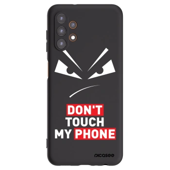 Picasee husă neagră din silicon pentru Samsung Galaxy A13 4G A135 - Evil Eye - Transparent