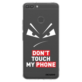 Picasee husă transparentă din silicon pentru Huawei P Smart - Evil Eye - Transparent