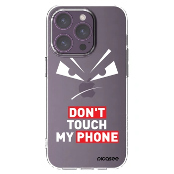 Picasee husă transparentă din silicon pentru Apple iPhone 14 Pro - Evil Eye - Transparent