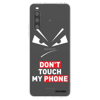 Picasee husă transparentă din silicon pentru Sony Xperia 10 IV 5G - Evil Eye - Transparent