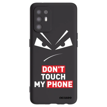 Picasee husă neagră din silicon pentru OPPO A94 5G - Evil Eye - Transparent