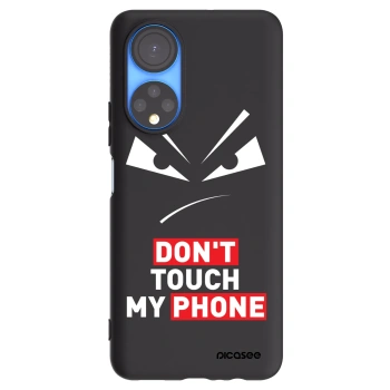 Picasee husă neagră din silicon pentru Honor X7 - Evil Eye - Transparent