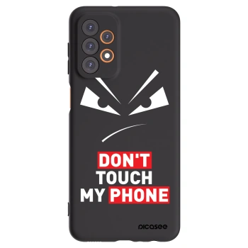 Picasee husă neagră din silicon pentru Samsung Galaxy A23 A235F 4G - Evil Eye - Transparent