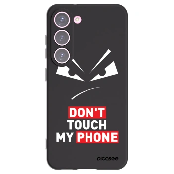 Picasee husă neagră din silicon pentru Samsung Galaxy S23 5G - Evil Eye - Transparent