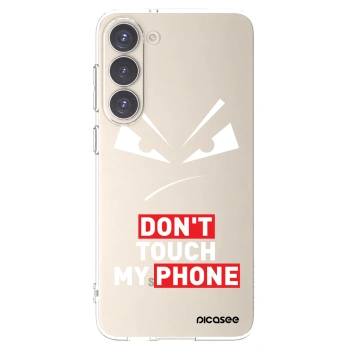 Picasee husă transparentă din silicon pentru Samsung Galaxy S23+ 5G - Evil Eye - Transparent
