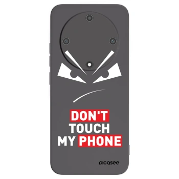 Picasee husă neagră din silicon pentru Honor Magic5 Lite 5G - Evil Eye - Transparent
