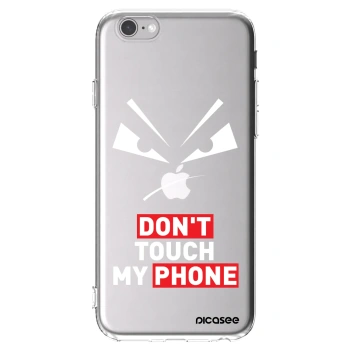 Picasee husă transparentă din silicon pentru Apple iPhone 6/6S - Evil Eye - Transparent