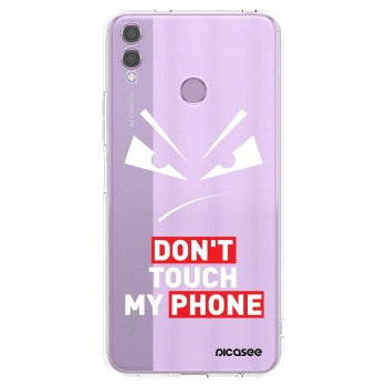 Picasee husă transparentă din silicon pentru Honor 8X - Evil Eye - Transparent