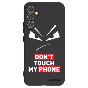 Picasee husă neagră din silicon pentru Samsung Galaxy A34 5G A346B - Evil Eye - Transparent
