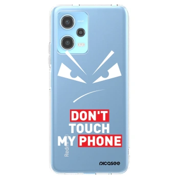 Picasee husă transparentă din silicon pentru Xiaomi Redmi Note 12 5G - Evil Eye - Transparent