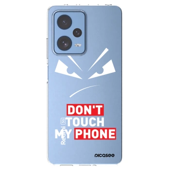 Picasee husă transparentă din silicon pentru Xiaomi Redmi Note 12 Pro 5G - Evil Eye - Transparent