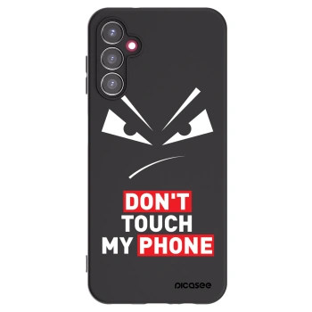 Picasee husă neagră din silicon pentru Samsung Galaxy A14 4G A145R - Evil Eye - Transparent