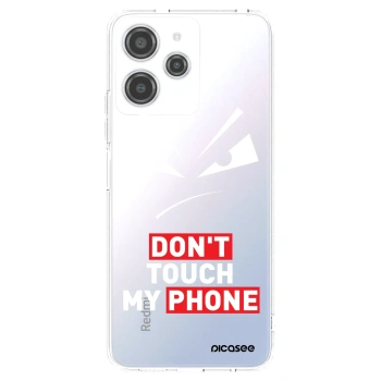 Picasee husă transparentă din silicon pentru Xiaomi Redmi 12 4G - Evil Eye - Transparent