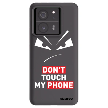 Picasee husă neagră din silicon pentru Xiaomi 13T - Evil Eye - Transparent