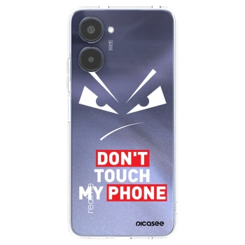 Picasee husă transparentă din silicon pentru Realme 10 4G - Evil Eye - Transparent