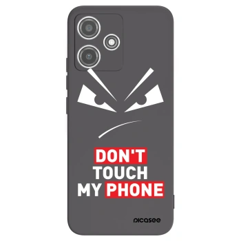 Picasee husă neagră din silicon pentru Xiaomi Redmi 12 5G - Evil Eye - Transparent