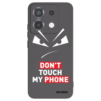 Picasee husă neagră din silicon pentru Xiaomi Poco X6 - Evil Eye - Transparent