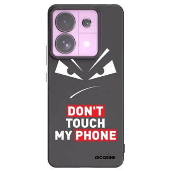 Picasee husă neagră din silicon pentru Xiaomi Redmi Note 13 Pro 5G - Evil Eye - Transparent