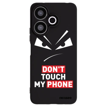 Picasee husă neagră din silicon pentru Xiaomi Redmi 13 4G - Evil Eye - Transparent