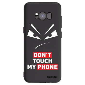 Picasee husă neagră din silicon pentru Samsung Galaxy S8 G950F - Evil Eye - Transparent
