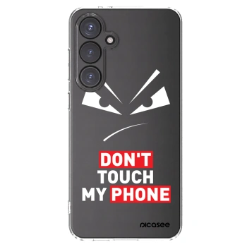 Picasee husă transparentă din silicon pentru Samsung Galaxy S24 FE S721B - Evil Eye - Transparent