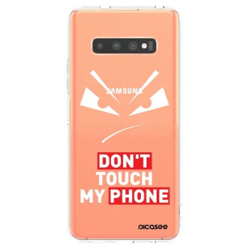 Picasee husă transparentă din silicon pentru Samsung Galaxy S10 Plus G975 - Evil Eye - Transparent