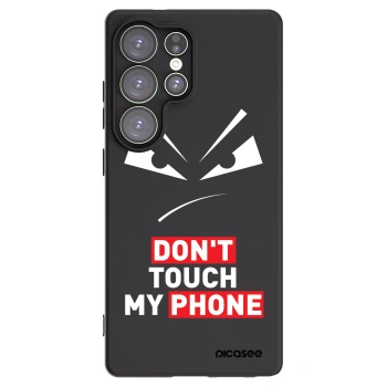 Picasee husă neagră din silicon pentru Samsung Galaxy S25 Ultra 5G - Evil Eye - Transparent