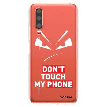 Picasee husă transparentă din silicon pentru Huawei P30 - Evil Eye - Transparent
