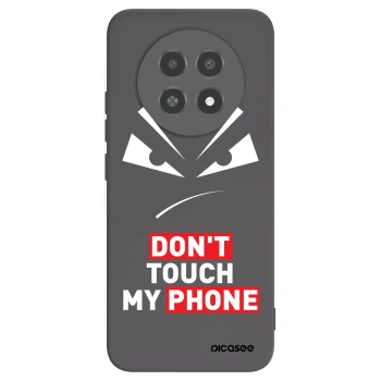 Picasee husă neagră din silicon pentru Realme 12X - Evil Eye - Transparent
