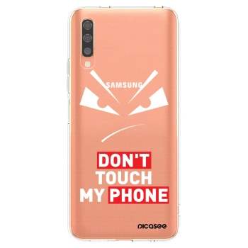 Picasee husă transparentă din silicon pentru Samsung Galaxy A70 A705F - Evil Eye - Transparent