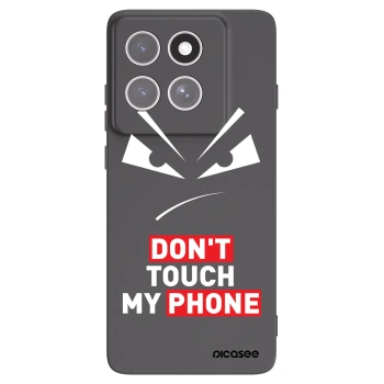 Picasee husă neagră din silicon pentru Motorola Edge 60 Pro - Evil Eye - Transparent