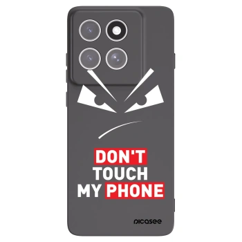 Picasee husă neagră din silicon pentru Motorola Edge 60 Fusion - Evil Eye - Transparent