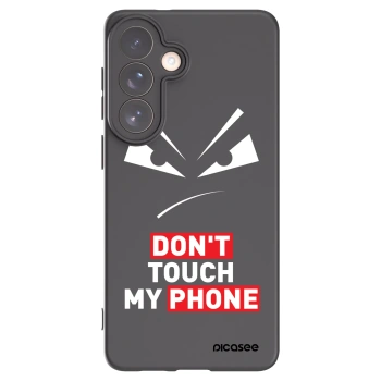 Picasee husă neagră din silicon pentru Samsung Galaxy S26+ - Evil Eye - Transparent