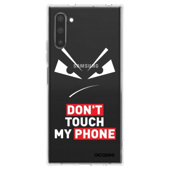 Picasee husă transparentă din silicon pentru Samsung Galaxy Note 10 N970F - Evil Eye - Transparent